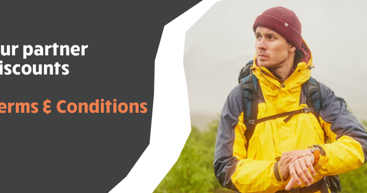 Partner offers and promotions terms and conditions Ramblers